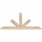 Ekena Millwork Saratoga Smooth Timber Gable Bracket, Douglas Fir, 48"W x 28"H x 1 1/2"D x 3 1/2"F, 14/12 Pitch GBW048X28X0204SAR00SDF - alternate 5